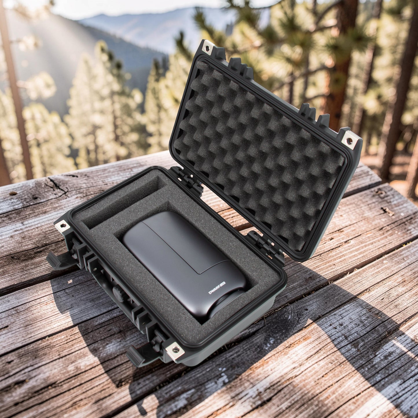 Hard Case Compatible with DWARFLAB Dwarf Mini Smart Telescope – Waterproof Travel Case with Custom Foam, Shockproof Storage for Astronomy Gear