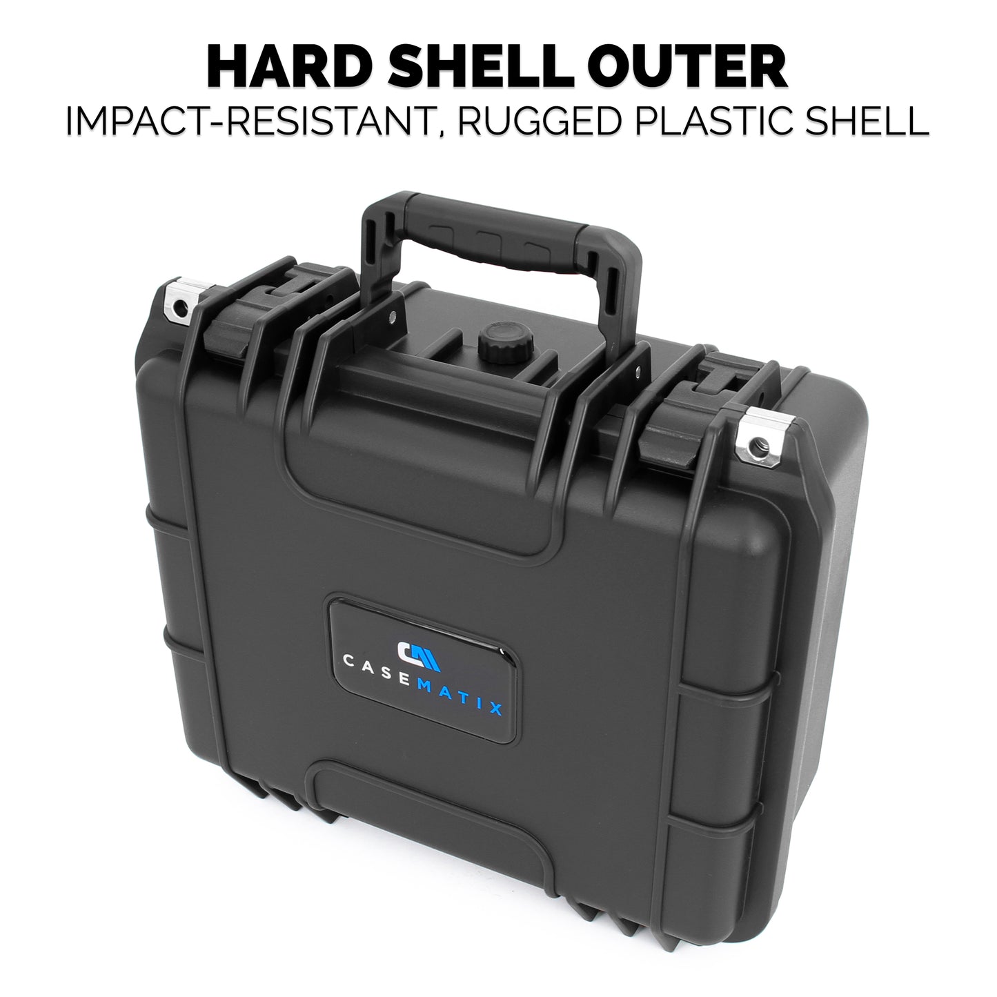Graded Coin Case Compatible with 55+ PCGS or NGC Coin Slabs, Waterproof Coin Storage Box with Customizable Foam