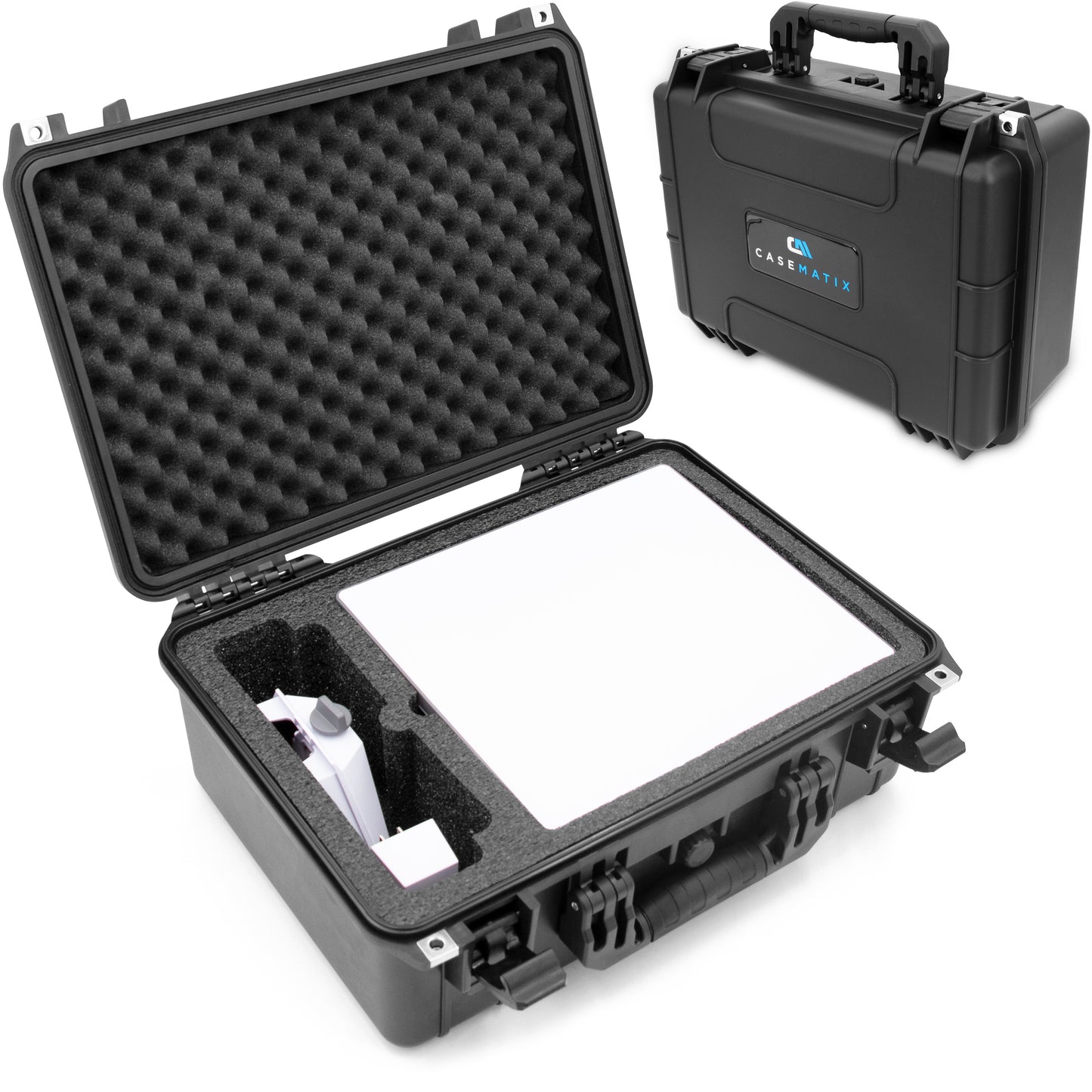 Waterproof Travel Case Compatible with Starlink Mini Dish, Mount, Power Supply & More - Professionally Cut Impact Resistant Closed Cell Foam