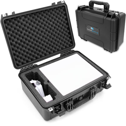 Waterproof Travel Case Compatible with Starlink Mini Dish, Mount, Power Supply & More - Professionally Cut Impact Resistant Closed Cell Foam