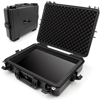 Hard Shell Case Compatible with Wacom Cintiq Pro 17 Drawing Tablet - Waterproof Tablet Travel Bag for Digital Art Gear with Custom Foam Protection