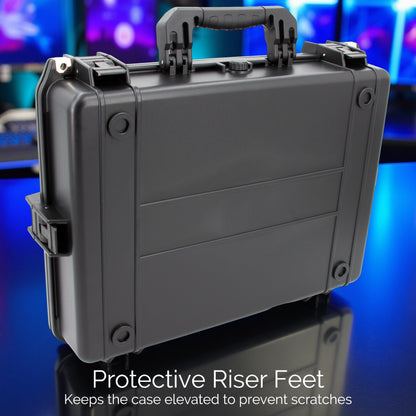 Hard Shell Case Compatible with Wacom Cintiq Pro 17 Drawing Tablet - Waterproof Tablet Travel Bag for Digital Art Gear with Custom Foam Protection