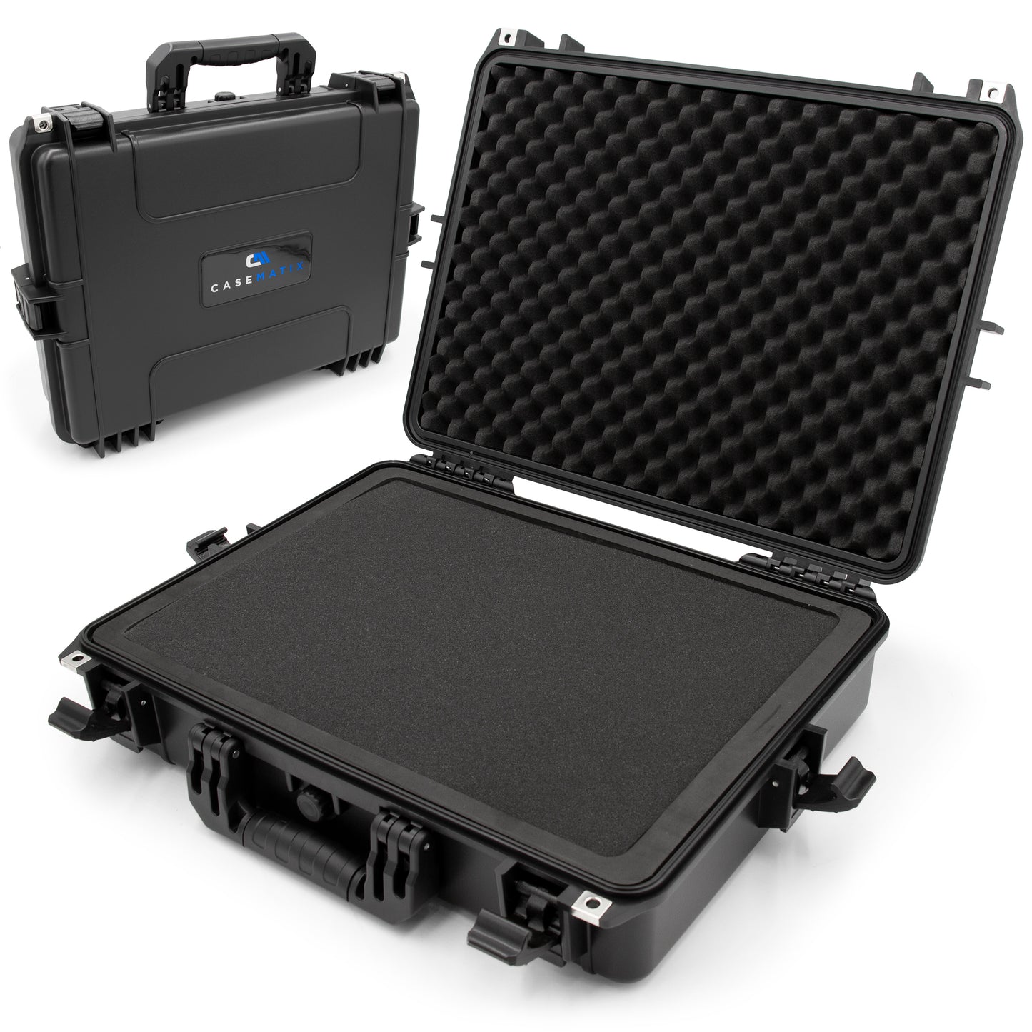 Waterproof IP67 Laptop Hard Case for 15.6-17.3 inch Gaming Laptops - Laptop Case with Foam Compatible with Asus Acer MSI Alienware Gaming & More