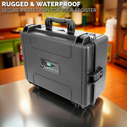 Waterproof Projector Case Compatible with Epson Home Cinema 2100 & 2150 Select PowerLite Projectors with Protective Foam Interior