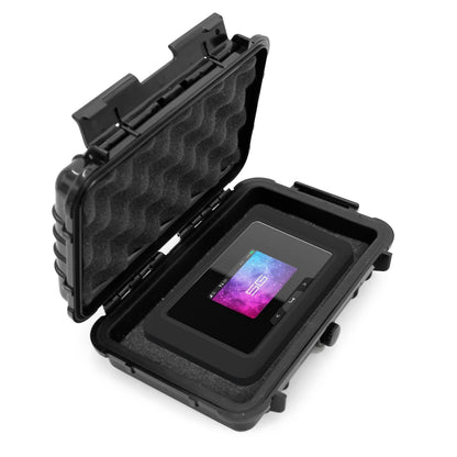 Wi-Fi Hotspot Carrying Case Compatible with Franklin Wireless Jextream RG2100 5G Mobile Hotspot – Waterproof Travel Case for Portable WiFi Router