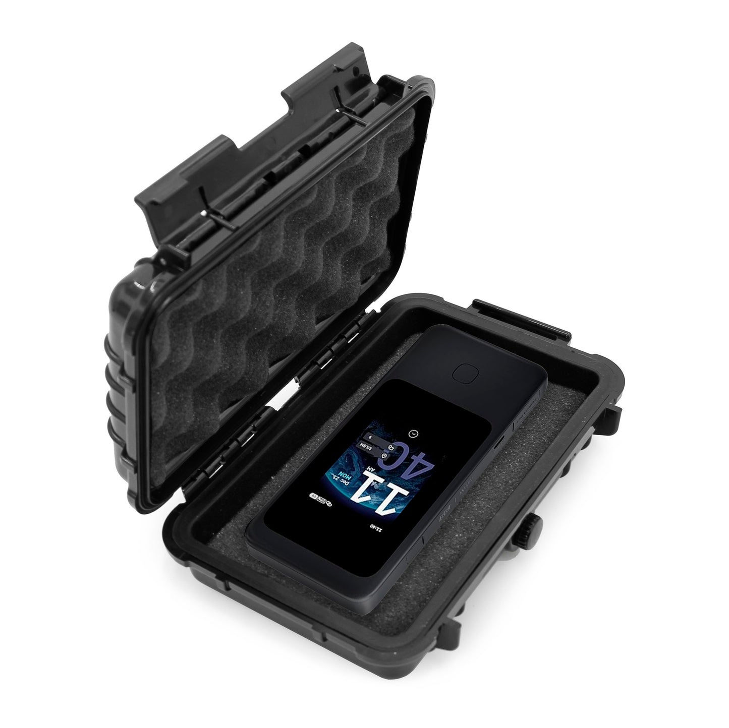 WiFi Hotspot Carrying Case Compatible with GL.iNet MUDI 7 Hotspot Device – Waterproof Crushproof Travel Router Case for Portable WiFi 7 Travel Router