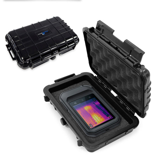 Waterproof Thermal Camera Case Compatible with FLIR C8, C5, C3 & C2 – Rugged Hard Shell Travel Storage with Custom Foam Fits Flir infrared Cameras