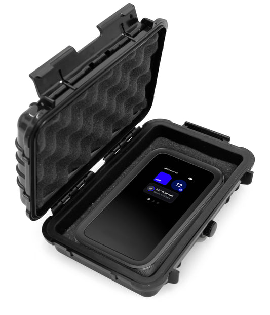 Hard Case Compatible with NETGEAR Nighthawk 5G Mobile Hotspot M7 (MH7150) – Portable WiFi Router Travel Case, Waterproof, Padded, Compact Protection