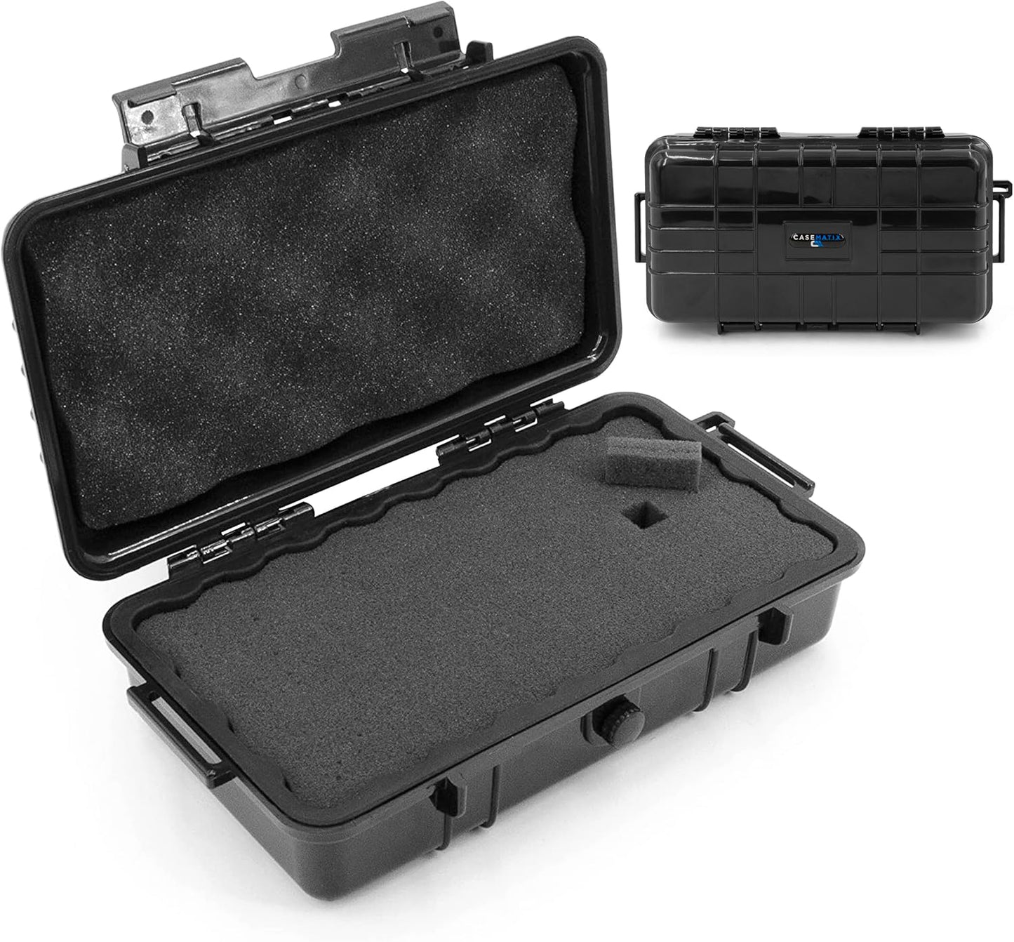 9.5" Waterproof Camera Case Compatible with Insta360 X6 Action Camera and Select Accessories in Customizable Foam