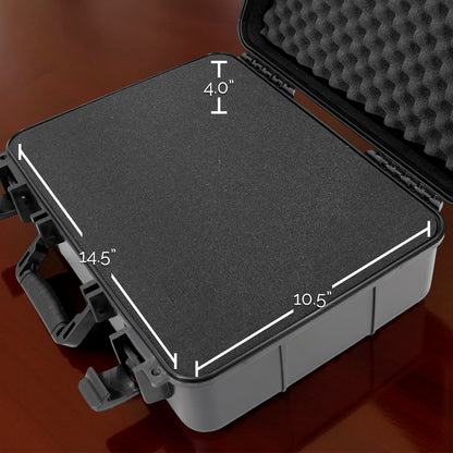 Hard Case Compatible with Meta Quest 3S or Quest 2 with VR Gaming Headset & Accessories - Customizable Foam fits Elite Strap and More