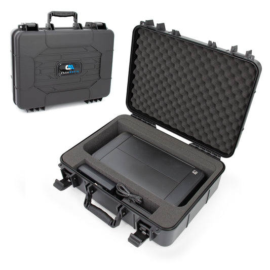 Portable Printer Case Compatible with Canon PIXMA TR160 and TR150 Wireless Inkjet Printers – Hard Travel Storage Carrying Case for Mobile Printer