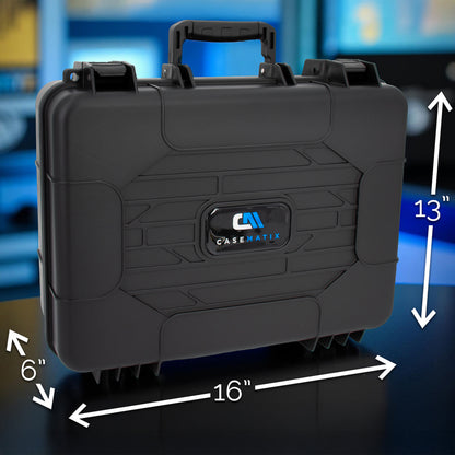 Portable Printer Case Compatible with Canon PIXMA TR160 and TR150 Wireless Inkjet Printers – Hard Travel Storage Carrying Case for Mobile Printer