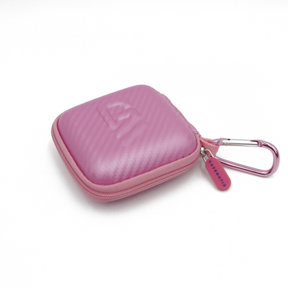 Carrying Case Compatible with Logitech Mobi Fold Foldable Wireless Mouse – Hard Shell EVA Travel Case with Accessory Pocket, Pink