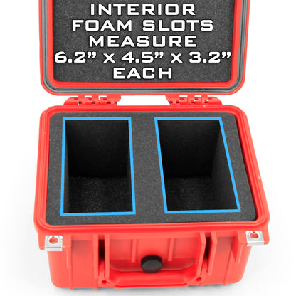 Graded Card Case Compatible with 30+ BGS PSA FGS Graded Sports Trading Cards, Custom Waterproof Graded Slab Card Storage