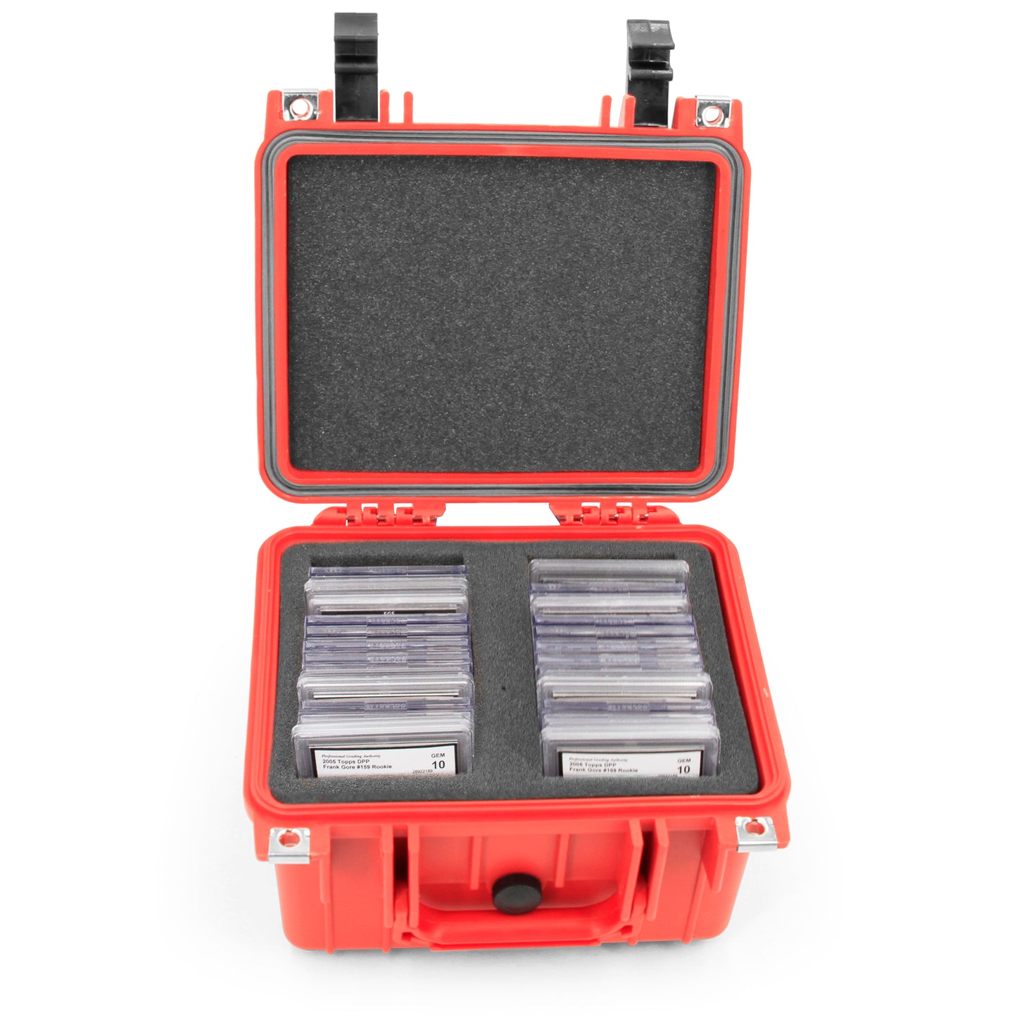 Graded Card Case Compatible with 30+ BGS PSA FGS Graded Sports Trading Cards, Custom Waterproof Graded Slab Card Storage