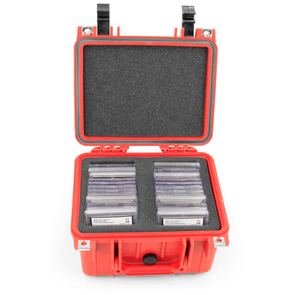 Graded Card Case Compatible with 30+ BGS PSA FGS Graded Sports Trading Cards, Custom Waterproof Graded Slab Card Storage