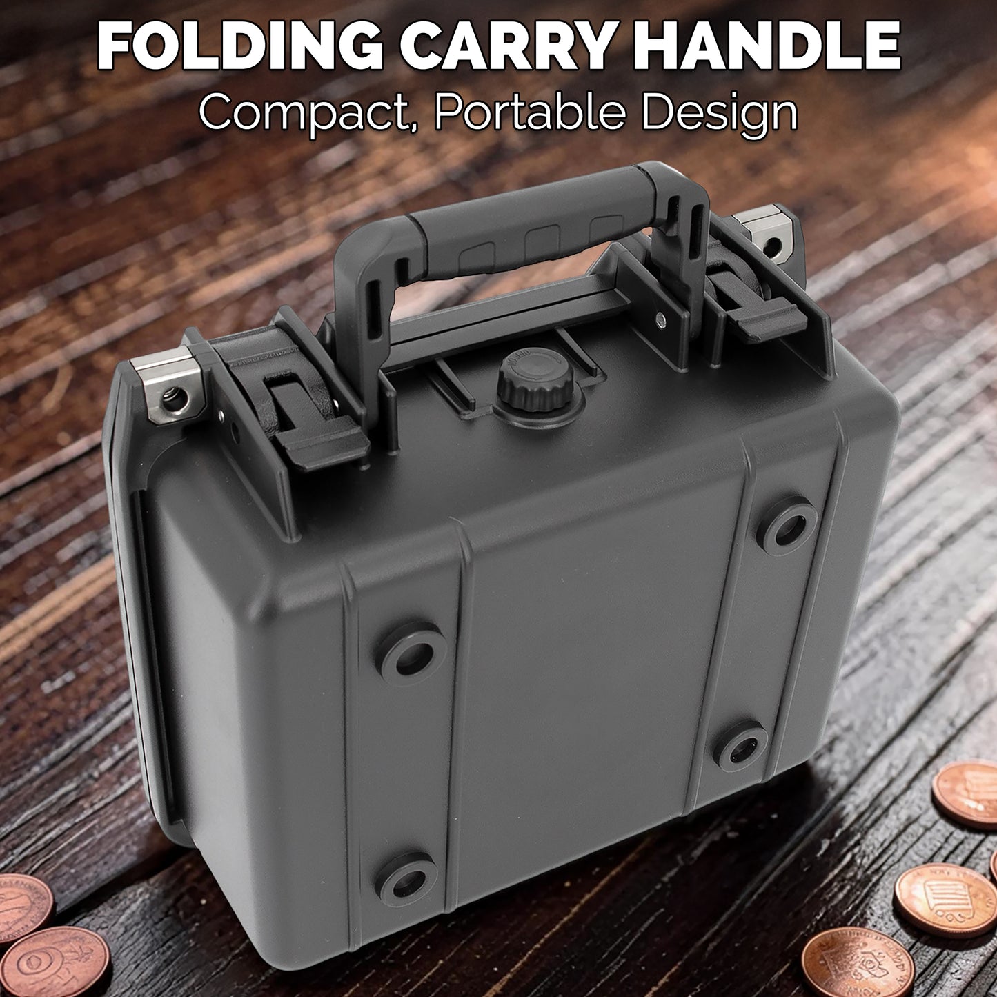 Graded Coin Slab Case for 42 PCGS & NGC Coin Holders – IP67 Waterproof Coin Storage Box for Coin Collectors, Coin Slabs and Collection Supplies