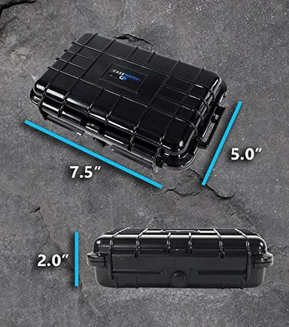 Hard Case Compatible with Seek Thermal FirePRO 200, 300 Thermal Cameras & Accessories - Waterproof, Impact-Resistant, Black Case Only