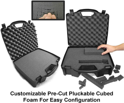 Studio Travel Case Compatible with USB Desktop Stereo Recorders Focusrite Scarlett 2i2, 6i6, 2i4, 18i8, Solo Compact USB Audio Interfaces