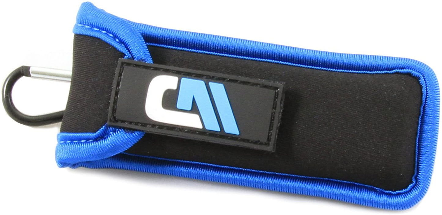 Harmonica Case with Belt Loop - Neoprene Protection for Hohner/Lee Oskar/Marine Band Harmonicas up to 4.25"
