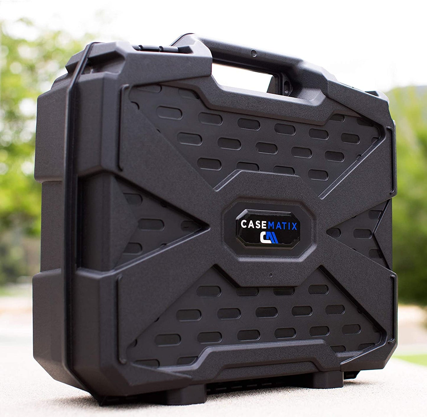 Camera Equipment Case with Custom Foam for DSLR Body, Lens, Flash and More - Hardshell Protective Plastic Hard Case with Customizable Foam