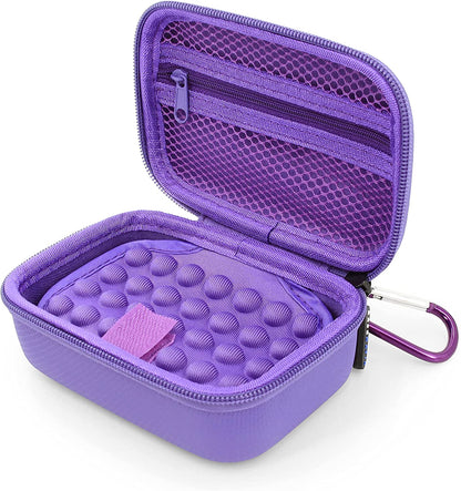 Retro Handheld Console Case - Protective Case for HigoKids QS4, MadeMax RS-1 & E-MODS Players (4.75")