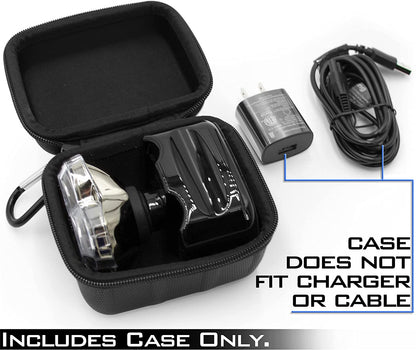 Hair Trimmer Case Compatible with Skull Shaver Pitbull Silver Pro Electric Razor Rotary Shaver or Skull Shaver Gold Pro