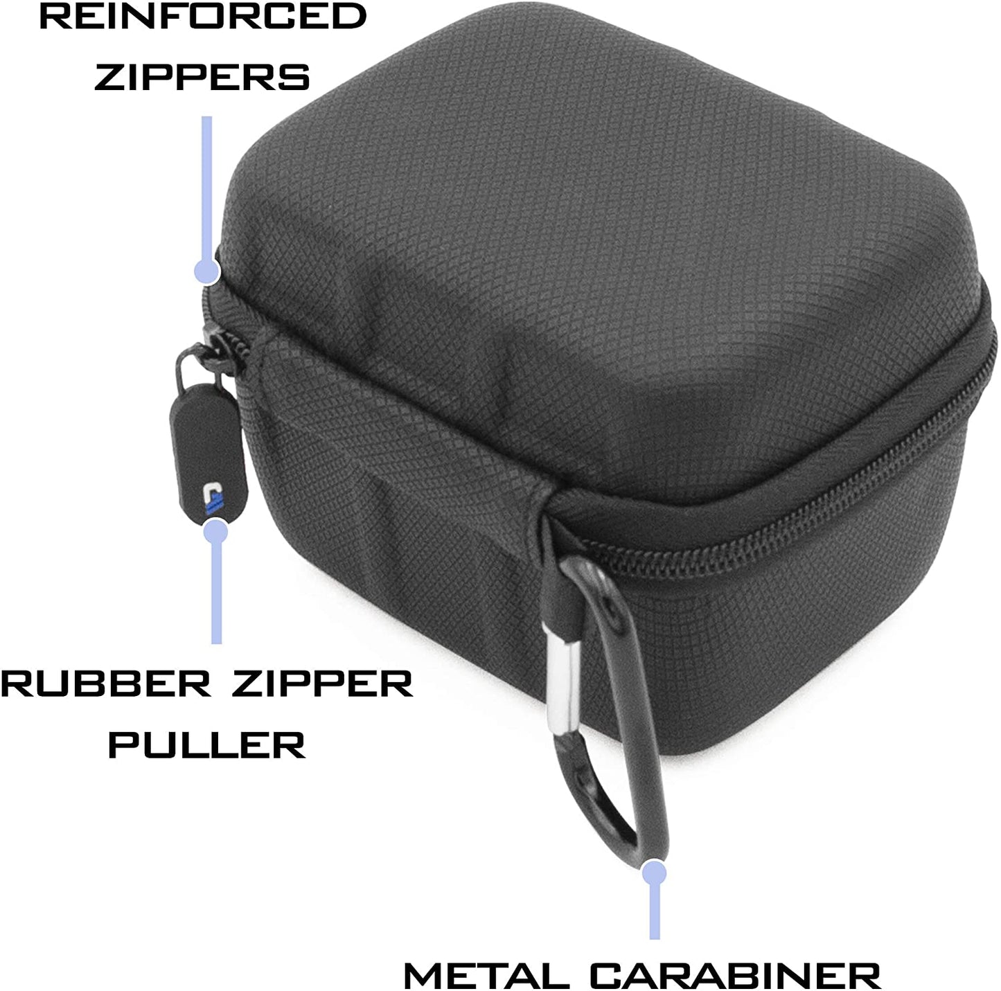 Hair Trimmer Case Compatible with Skull Shaver Pitbull Silver Pro Electric Razor Rotary Shaver or Skull Shaver Gold Pro
