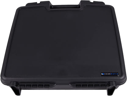 Custom Case Designed just For Behringer XENYX 1202FX Analog Mixer and 1202 power Supply - Protective Padded Foam Compartment and Hard Shell