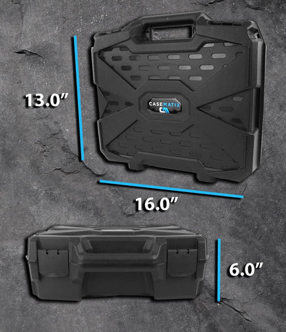 USB Microphone Hard Case Compatible with HyperX QuadCast/Blue Yeti X/Razer Seiren X - Hard Shell Protection with Tri-Layer Customizable Foam
