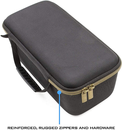 Travel Case Compatible with Rode PodMic Dynamic Microphone, Shure MV7 XLR and Other Cardioid Condenser Microphones & Accessories