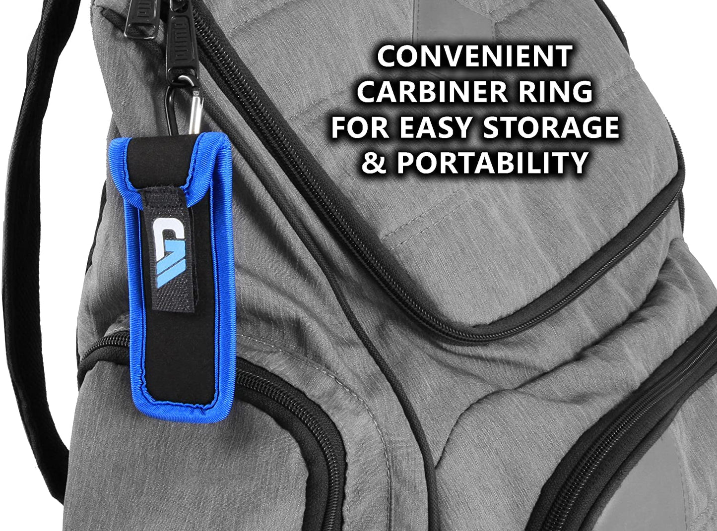Harmonica Case with Belt Loop - Neoprene Protection for Hohner/Lee Oskar/Marine Band Harmonicas up to 4.25"
