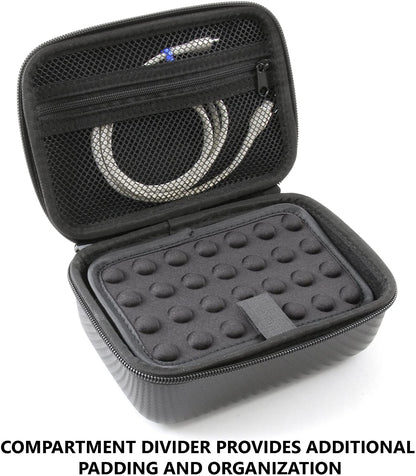 Portable Recorder Carry Case Compatible with Tascam DR40X Studio Recorder and DR40 Small Accessories