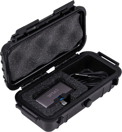 Waterproof Hard Case Compatible with FLIR ONE Pro Thermal Imager iOS, Android USB-C Models with Custom Foam Interior