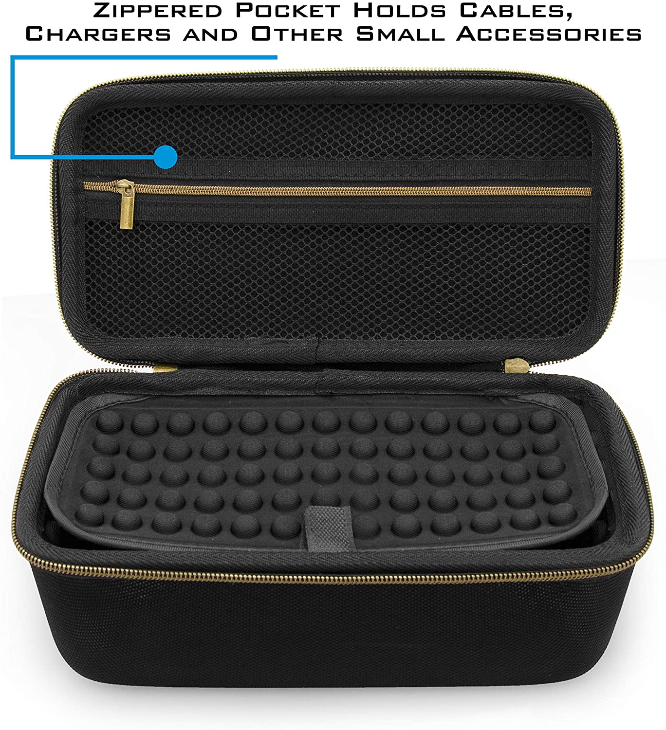 Hard Case Compatible with Blue Yeti Nano Microphone and other USB Recording Microphones & Accessories - Includes Streaming Mic Case Only