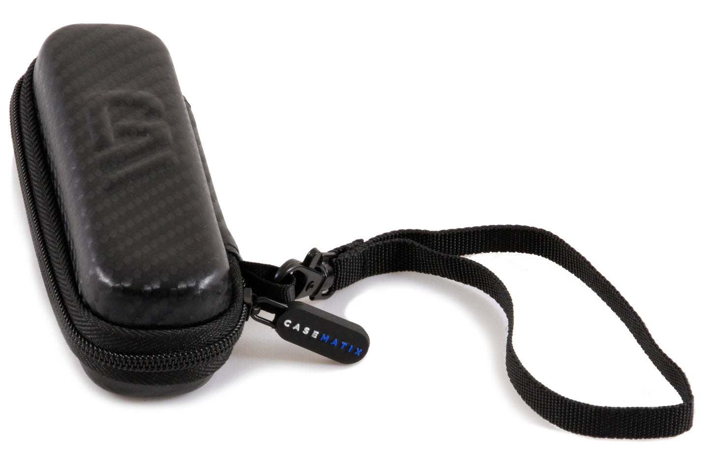 5.25" Hard Shell EVA Travel Case with Carabiner Clip - Fits Accessories up to 2.5" x 2.5" x 1"