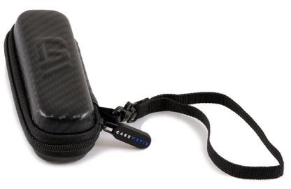 5.25" Hard Shell EVA Travel Case with Carabiner Clip - Fits Accessories up to 2.5" x 2.5" x 1"