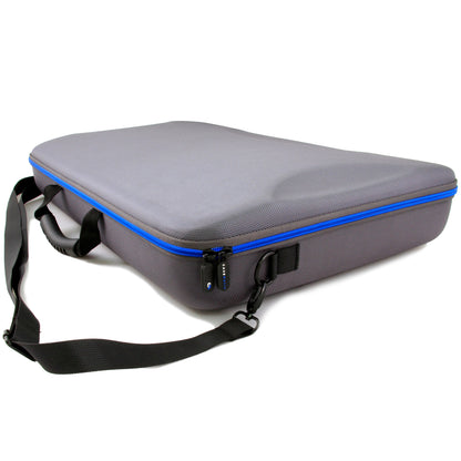 Carrying Case Compatible with Pioneer DJ DDJ-FLX4 Serato DJ Controller, DDJ-REV1 Rekordbox Mixers and Cables - Padded EVA Controller Case Only