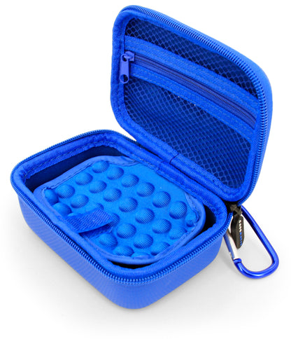 Travel Case Compatible with Beyblade Burst Battling Top Game Pieces and Accessories with Wrist Strap and Padded Divider Up to 4.75 Inches