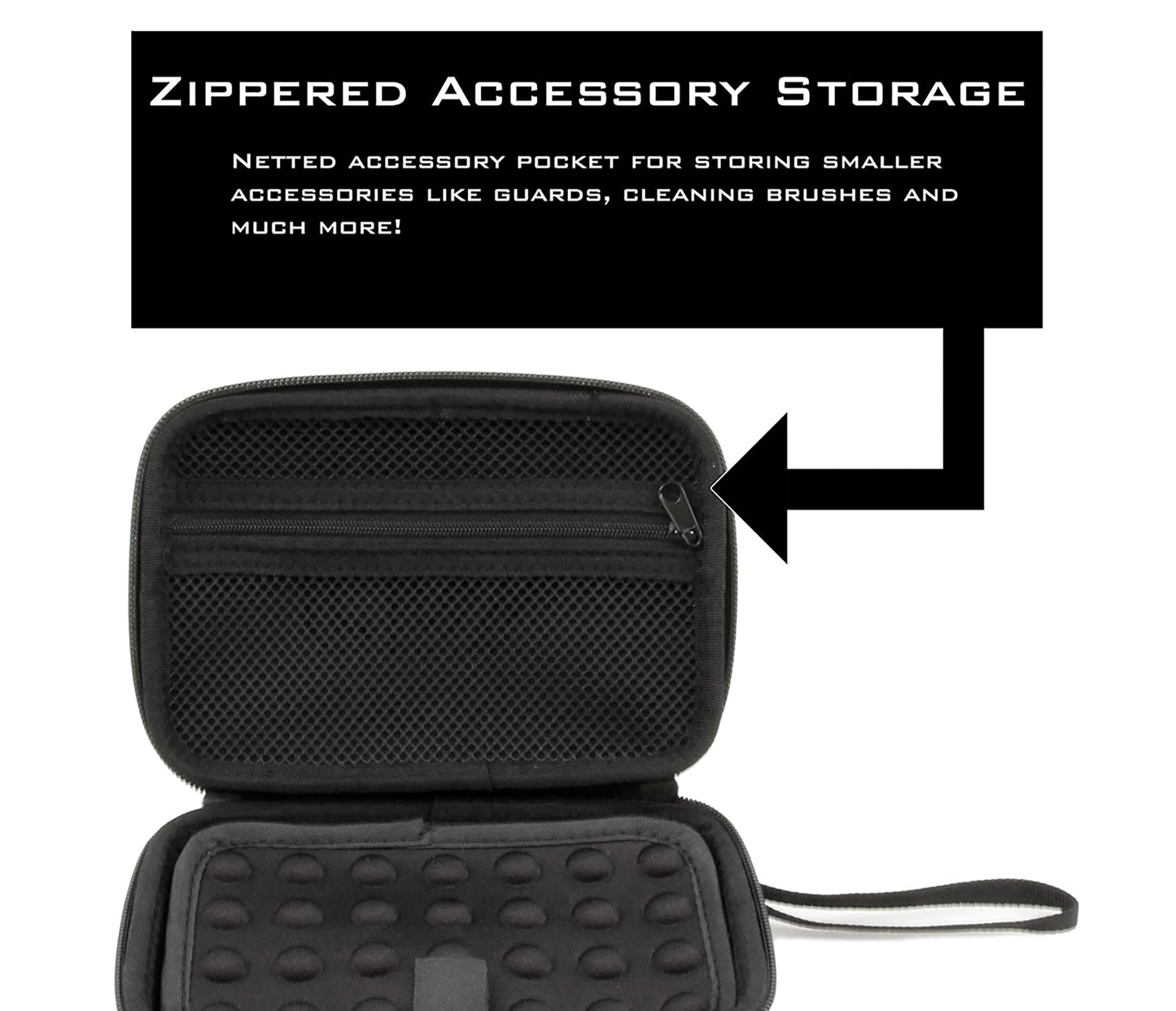 Travel Case Compatible with Analogue Pocket Handheld Game Console, Gaming Flash Cartridges, Charge Cable and More - Case Only