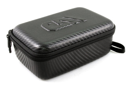 7" Hard Shell EVA Travel Case with Wrist Strap and Padded Divider - Fits Accessories up to 6.5" x 4" x 2"