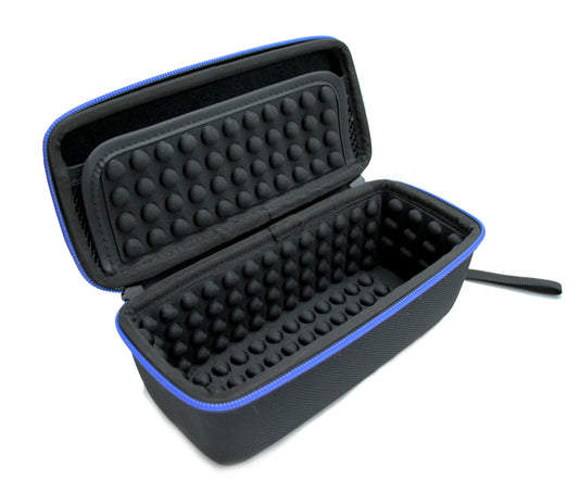 8.5" Hard Shell EVA Travel Case with Wrist Strap and Padded Divider - Fits Accessories up to 7.4" x 2.7" x 2.7"