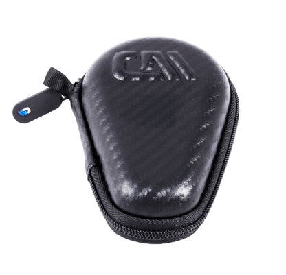 4.75" Hard Shell EVA Travel Case with Carabiner Clip - Fits Accessories up to 4.25" x 1-2.25" x 0.9"