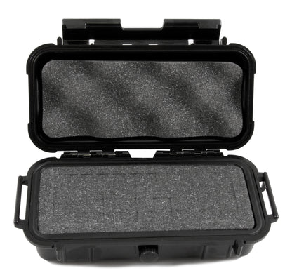 7.75" Waterproof Hard Travel Case with Rubber and Customizable Foam Interior - Fits Accessories up to 5.5" x 2" x 1.5"