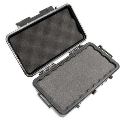 9.5" Waterproof Small Hard Case with Customizable Foam for Portable Electronics, Tools and Accessories - Hard Shell Small Plastic Case