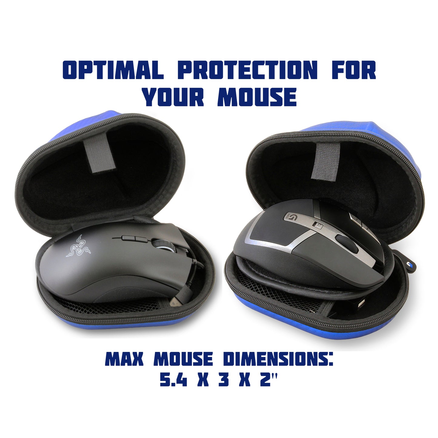 Mouse Case for Gaming Mice Compatible with Logitech G Pro, MX Master 3, Razer Basilisk X, Mamba, DeathAdder Elite, Naga Trinity & More