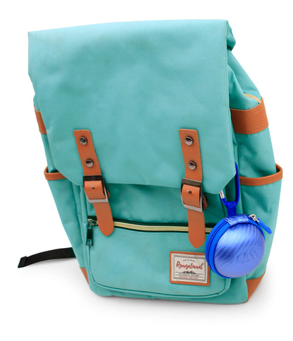 3" Hard Shell EVA Travel Case with Carabiner Clip - Fits Accessories up to 2.5" x 2.5" x 1"