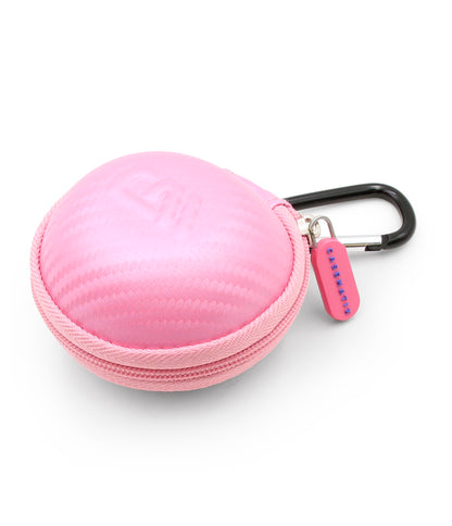 3" Hard Shell EVA Travel Case with Carabiner Clip - Fits Accessories up to 2.5" x 2.5" x 1"