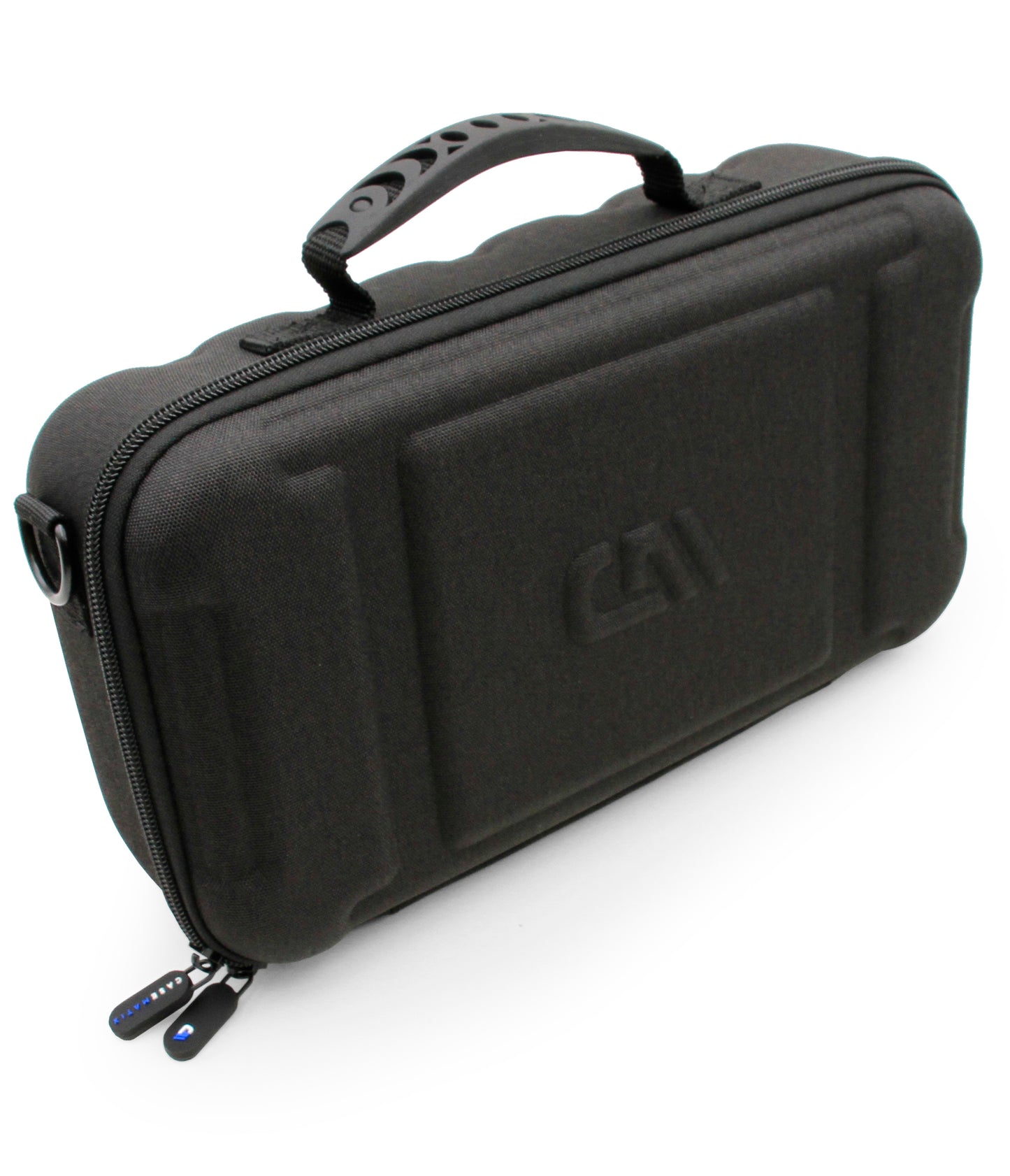 Hair Clipper Case Holds Three Electric Clippers, Hair Buzzers, Trimmers, T-finishers - Case For Barbers, Stylist and Hair Accessories