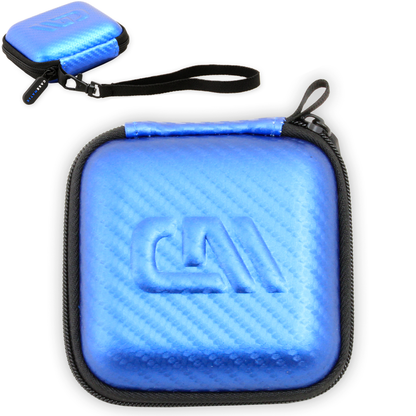 3.5" Hard Shell EVA Travel Case with Wrist Strap - Fits Accessories up to 3" x 3" x 1.2"